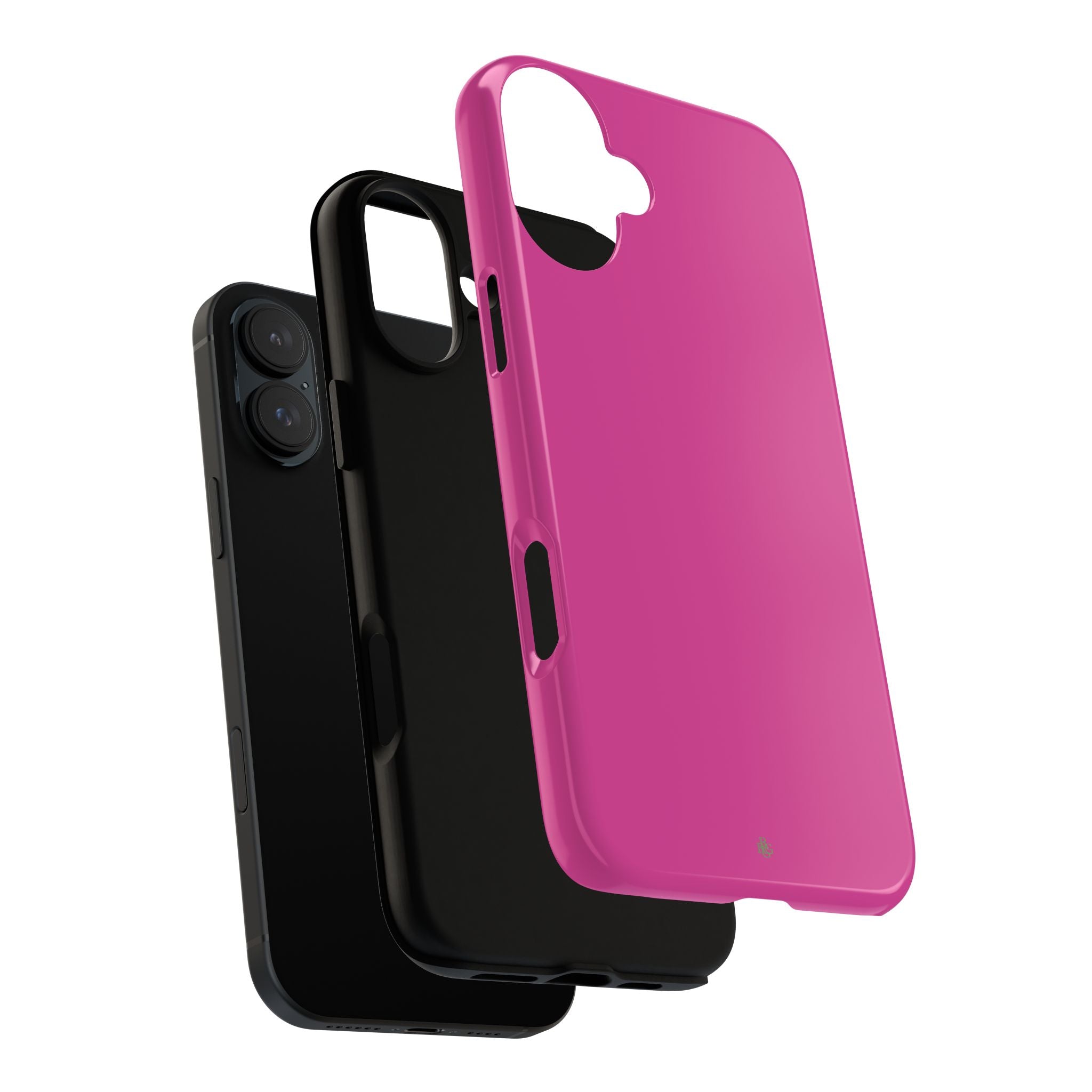 Neon Pink RG Tough Phone Case for iPhone, Galaxy, or Google Pixel